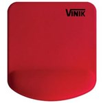Ficha técnica e caractérísticas do produto Mouse Pad Gel Vinik Vermelho MPG-02V