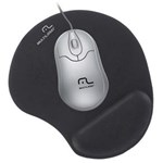 Ficha técnica e caractérísticas do produto Mouse Pad Multilaser Gel Preto