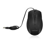 Ficha técnica e caractérísticas do produto Mouse Retrátil Mini Óptico USB 0111 1un
