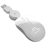 Ficha técnica e caractérísticas do produto Mouse Retratil Mo184 Super Mini Ice USB Multilaser