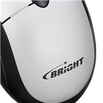 Ficha técnica e caractérísticas do produto Mouse Retrátil USB - Bright - Espanha Prata