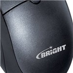 Ficha técnica e caractérísticas do produto Mouse Retrátil USB - Bright - Espanha Preto