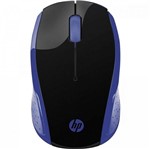 Ficha técnica e caractérísticas do produto Mouse Sem Fio HP X200 1000 DPI Azul Oman