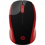 Ficha técnica e caractérísticas do produto Mouse Sem Fio HP X200 1000 DPI Vermelho OMAN