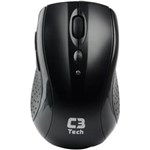 Ficha técnica e caractérísticas do produto Mouse Sem Fio 1600Dpi M-W012Bk Preto C3Tech
