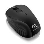 Ficha técnica e caractérísticas do produto Mouse Sem Fio 2.4GHZ Preto USB MO212 Multilaser