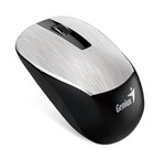 Ficha técnica e caractérísticas do produto Mouse Sem Fio Blueeye 2,4GHZ NX7015 1600Dpi Genius Prata