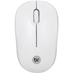Ficha técnica e caractérísticas do produto Mouse Sem Fio Bright 0473 USB - Branco