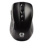 Ficha técnica e caractérísticas do produto Mouse Sem Fio C3Tech M-W012 com Nano Black