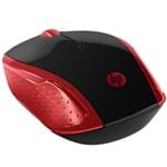 Ficha técnica e caractérísticas do produto Mouse - Sem Fio - Hp Wireless X200 - Preto/Vermelho Hp