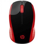 Ficha técnica e caractérísticas do produto Mouse Sem Fio Hp X200 Oman Vermelho