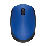 Ficha técnica e caractérísticas do produto Mouse Sem Fio - Logitech M170 Azul