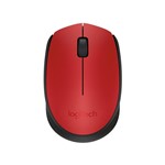 Ficha técnica e caractérísticas do produto Mouse Sem Fio Logitech M170 Vermelho