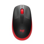 Ficha técnica e caractérísticas do produto Mouse Sem Fio Logitech M190 1000 Dpi Usb Vermelho 910-005904