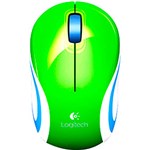 Ficha técnica e caractérísticas do produto Mouse Sem Fio M187 Verde - Logitech