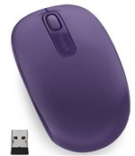 Ficha técnica e caractérísticas do produto Mouse Sem Fio Microsoft Mobile 1850 - Roxo - U7Z-00048