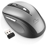 Ficha técnica e caractérísticas do produto Mouse Sem Fio Multilaser MO238 Cinza com 6 Botões 1600dpi