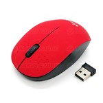 Ficha técnica e caractérísticas do produto Mouse Sem Fio Óptico com Scroll 1600DPI Xtrad XD606 Vermelho