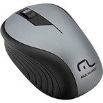 Ficha técnica e caractérísticas do produto Mouse Sem Fio Preto Grafite USB - Multilaser