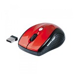 Ficha técnica e caractérísticas do produto Mouse Sem Fio Rc Nano Vermelho M-W108 Rd C3 Tech