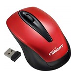 Ficha técnica e caractérísticas do produto Mouse Sem Fio Suíça Vermelho 0075 Bright