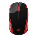 Ficha técnica e caractérísticas do produto Mouse Sem Fio X200 Oman 2HU82AA Vermelho HP