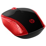Mouse S/fio X200 Oman Vermelho Hp