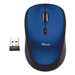 Ficha técnica e caractérísticas do produto Mouse Sem Fio Yvi Azul - Trust