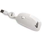 Ficha técnica e caractérísticas do produto Mouse Slim 3419 USB - Branco - Leadership