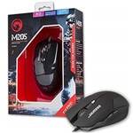 Ficha técnica e caractérísticas do produto Mouse Usb Gamer 1600 Dpi 6 Botoes Led Azul M205 Marvo