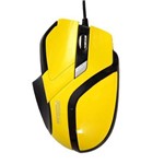 Mouse Gaming Hardline 2400dpi Amarelo