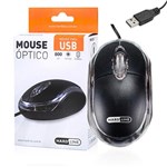 Ficha técnica e caractérísticas do produto Mouse Usb Hardline FM-04 Optico Preto Box
