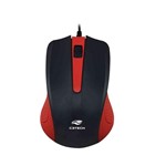 Ficha técnica e caractérísticas do produto Mouse Usb Ms-20 Vermelho C3tech