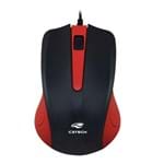 Ficha técnica e caractérísticas do produto Mouse Usb Ms-20rd Vermelho - C3 Tech