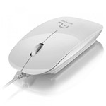 Ficha técnica e caractérísticas do produto Mouse USB Multilaser MO168 Slim Ice Branco