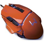Ficha técnica e caractérísticas do produto Mouse - USB - Multilaser Warrior Gamer - Laranja - MO263