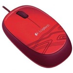 Ficha técnica e caractérísticas do produto Mouse Usb Optico Logitech M105 Vermelho