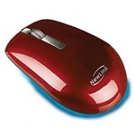 Ficha técnica e caractérísticas do produto Mouse Usb Óptico Vermelho 1000dpi Spider Mo217 Newlink