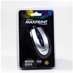 Ficha técnica e caractérísticas do produto Mouse Usb Ótico Maxprint Ref.60816-4