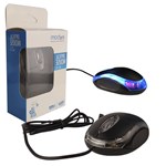 Ficha técnica e caractérísticas do produto Mouse USB para Computador Notebook Optical 1000 DPI LED Azul MS-10 EXBOM