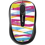 Mouse Wireless 3500 Limited Edition: Bandage Stripes - Microsoft