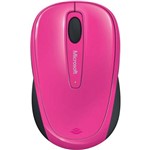 Ficha técnica e caractérísticas do produto Mouse Wireless 3500 Pink - Microsoft