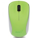 Ficha técnica e caractérísticas do produto Mouse Wireless Blueeye 2.4ghz 1200 Dpi Nx-7000 Verde Genius