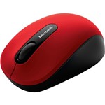 Ficha técnica e caractérísticas do produto Mouse Wireless Bluetooth Mobile 3600 Vermelho Pn7-00018 Microsoft