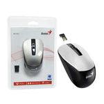 Ficha técnica e caractérísticas do produto Mouse Wireless Genius 31030119110 Nx-7015 Blueeye Prata 2,4GHZ 1600DPI