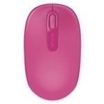 Ficha técnica e caractérísticas do produto Mouse Wireless Microsoft Mobile 1850 – Rosa Magenta