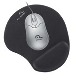 Ficha técnica e caractérísticas do produto Mousepad em Gel Maior Conforto Pequeno - Multilaser