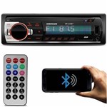 Ficha técnica e caractérísticas do produto MP3 Player Automotivo Hurricane HR-425 BT 1 Din Bluetooth Led USB SD Auxiliar P2 Rádio FM