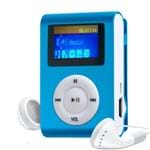 Ficha técnica e caractérísticas do produto MP3 Player com Entrada SD e Fone de Ouvido Azul