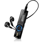 MP3 Player - 2GB, C/ Rádio FM e Gravador de Voz/FM - Preto - NWZ-B172F - Sony